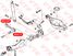 VTR MZ0618RP Полиуретановый сайлентблок поперечной тяги - 2