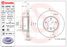Brembo 09.C649.11 Диск тормозной UV Coated | зад | - 2