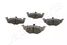 Japanparts PA-0086AF Колодки тормозные дисковые, комплект | перед | - 1