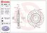 Brembo 09.A652.1X Тормозной диск | зад | - 1