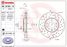 Brembo 09.9165.1X Тормозной диск | перед | - 1