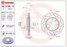 Brembo 09.5196.1X Тормозной диск | перед | - 1