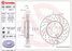 Brembo 09.8304.1X Тормозной диск | перед | - 1