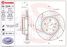 Brembo 09.C246.11 Тормозной диск | зад | - 1