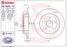 Brembo 08.N233.11 Диск тормозной UV Coated | зад | - 1