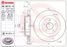 Brembo 09.N213.11 Диск тормозной UV Coated | зад | - 1