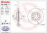 Brembo 09.C495.11 Диск тормозной UV Coated | перед | - 2
