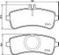 Brembo P 50 132 Колодки тормозные дисковые | зад | Brembo - 1