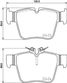 Brembo P 50 133 Колодки тормозные дисковые | зад | - 1