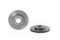 Brembo 09.C171.1X Диск тормозной Xtra | перед | - 1