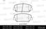 Miles E400427 Колодки тормозные hyundai i30/ELANTRA 11-/ceed R16 12- передние - 1