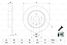 Bosch 0 986 479 D89 Диск тормозной | зад | - 1