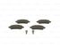 Bosch 0 986 494 723 Колодки дисковые задние | зад | - 5