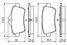 Bosch 0 986 494 783 Колодки тормозные дисковые | зад | - 1