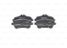 Bosch 0 986 494 783 Колодки тормозные дисковые | зад | - 2
