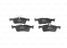 Bosch 0 986 494 811 Комплект тормозных колодок | зад | - 2