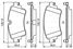 Bosch 0 986 494 833 Колодки тормозные дисковые | зад | - 1