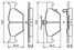 Bosch 0 986 494 836 Комплект тормозных колодок | зад | - 1