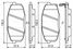 Bosch 0 986 494 995 Колодки тормозные дисковые | перед | - 1