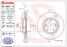 Brembo 09.A807.11 Диск тормозной UV Coated | перед | - 2