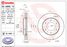 Brembo 09.A868.11 Диск тормозной UV Coated | перед | - 2