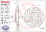 Brembo 09.B805.11 Диск тормозной UV Coated | перед | - 2