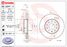 Brembo 09.C547.11 Диск тормозной UV Coated | перед | - 2