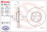 Brembo 09.N255.21 Диск тормозной UV Coated | перед | - 2