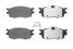 Aisin BPHY-1004 Комплект тормозных колодок - 2