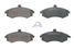 Aisin BPHY-1007 Комплект тормозных колодок - 2