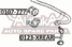 Asva 0107-777 Втулка стабилизатора | зад прав/лев | - 2