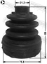 Febest 2115-CB1T Пыльник ШРУСа внутреннего (комплект) - 2