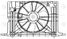 Luzar LFK 1914 Э/вентилятор охл. с кожухом для а/м Toyota Corolla (07-)/Auris (09-) 1.4i/1.6i - 3