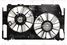 Luzar LFK 19R4 Э/вентиляторы охл. с кожухом (2 вент.) для а/м Toyota RAV 4 (06-) 2.0i - 2