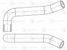 Luzar LPK 0323 Патрубки охл. для а/м ГАЗель Next Evotech 2.7 (epdm, кмпл., 2шт.) - 2