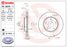 Brembo 09.B520.11 Диск тормозной UV Coated | перед | - 2