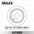 Miles K011680 Диск тормозной nissan tiida 07- задний - 1