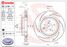 Brembo 09.C181.11 Диск тормозной UV Coated | зад лев | - 2