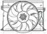 Luzar LFK 15211 Э/вентилятор охл. с кожухом для а/м Mercedes-Benz e (w211) (02-) - 3
