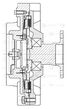 Luzar LMC 1451 Муфта вязкост. без крыльч. для а/м Nissan Pathfinder/Navara (05-) 2.5DTi - 3