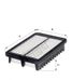 Hengst E1607L Фильтр воздушный - 2