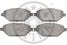 Optimal BP-12478 Комплект тормозных колодок, дисковый тормоз | перед прав/лев | - 2