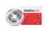 METACO 3060-021 3060-021 Диск тормозной задний | зад | - 1