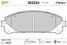 Valeo 302224 Brake Pad Set | перед | - 2