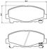 Brembo P 28 043X Колодки тормозные дисковые Xtra | перед | - 2