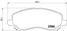 Brembo P 54 030X Колодки тормозные дисковые Xtra | перед | - 2