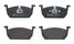 Brembo P 85 167 Колодки тормозные дисковые | перед | - 1