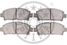 Optimal BP-09829 Brake Pad Set | перед | - 2