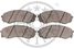 Optimal BP-12281 Brake Pad Set | перед | - 2