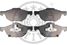 Optimal BP-12488 Brake Pad Set | перед | - 1